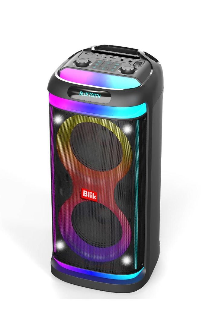 Parlante Bluetooth Karaoke Blik Lightmax6-1