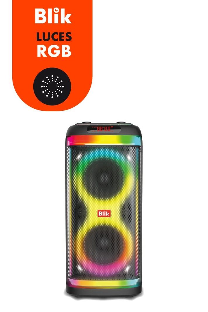 Parlante Bluetooth Karaoke Blik Lightmax6-6