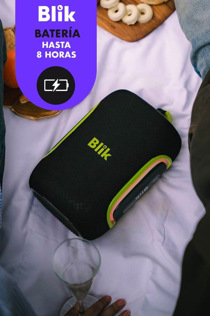 Parlante Bluetooth Portátil Bass Blik Hype-U3-2