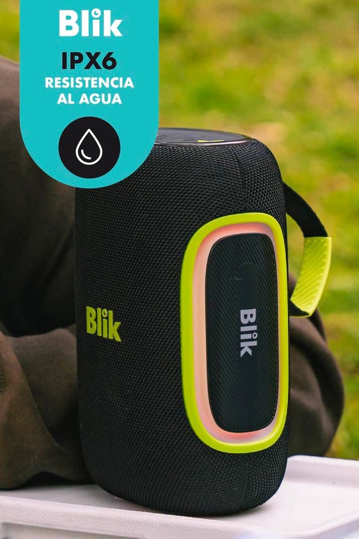 Parlante Bluetooth Portátil Bass Blik Hype-U3-5