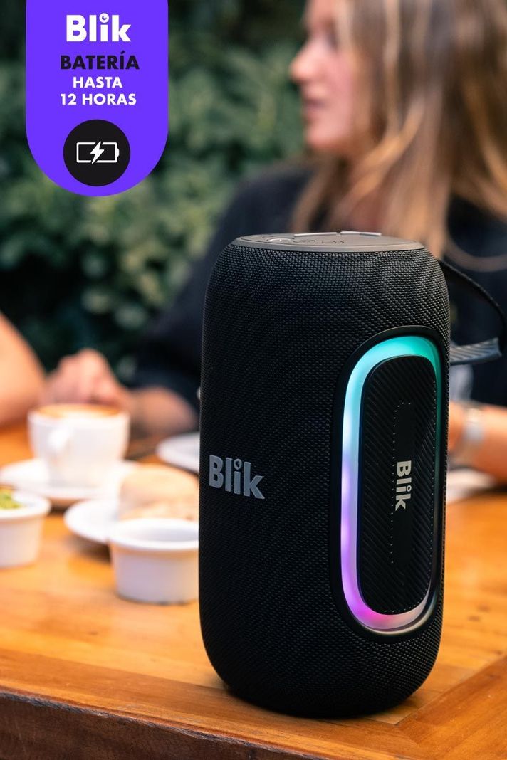 Parlante Bluetooth Portátil Blik HypeBass negro-2