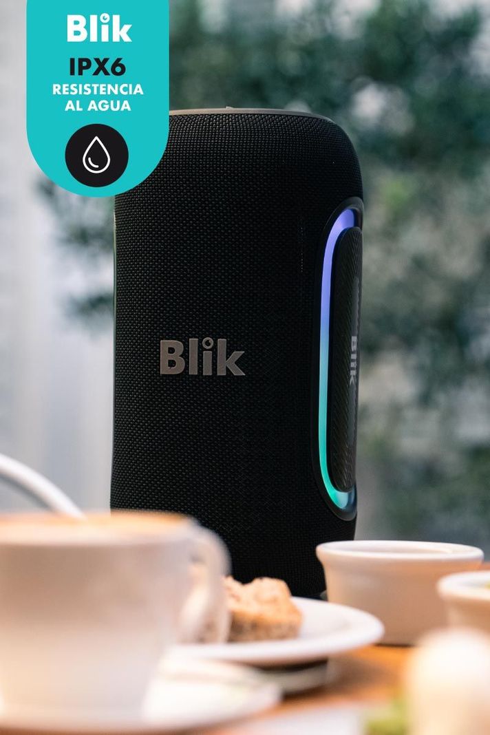Parlante Bluetooth Portátil Blik HypeBass negro-3