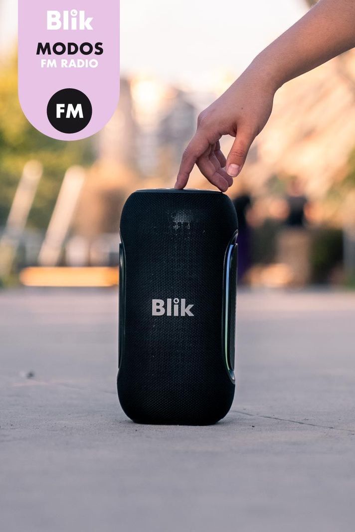 Parlante Bluetooth Portátil Blik HypeBass negro-6