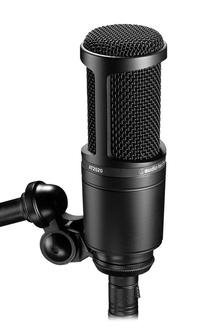 Microfono Audio-Technica AT2020 condensador cardioide negro