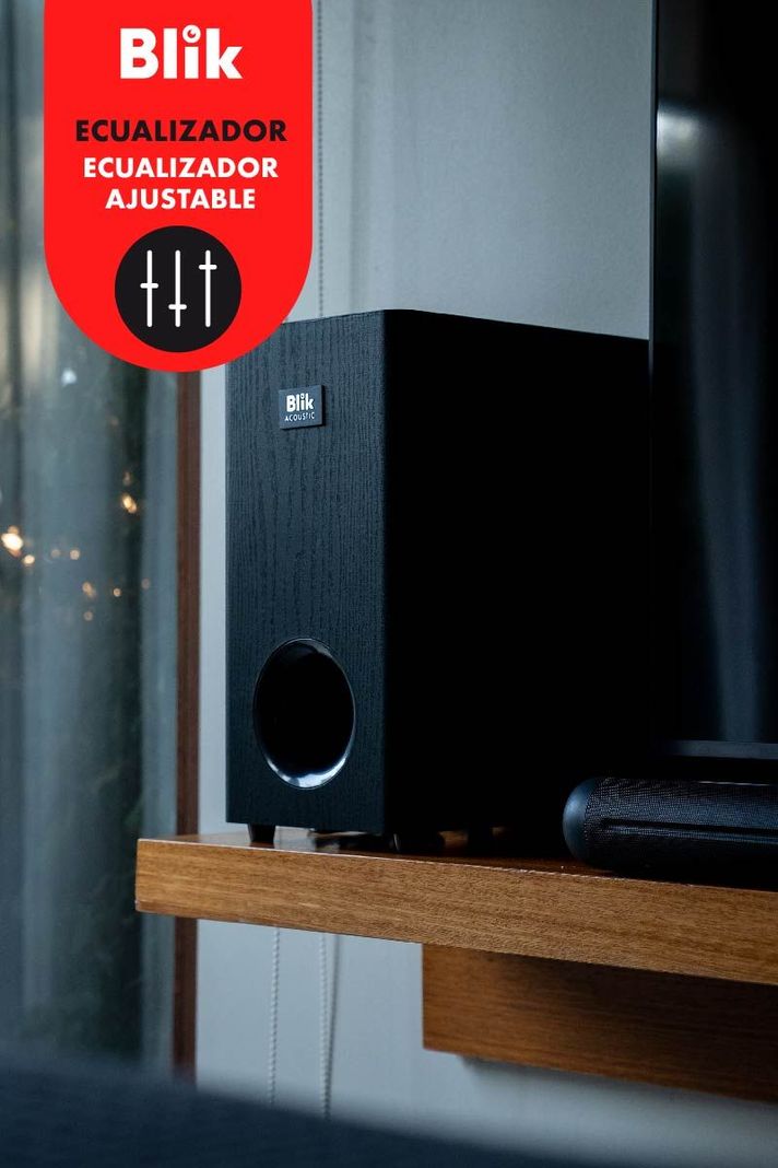 Barra de Sonido 3.1 Bluetooth Blik Surreal160 160W-2