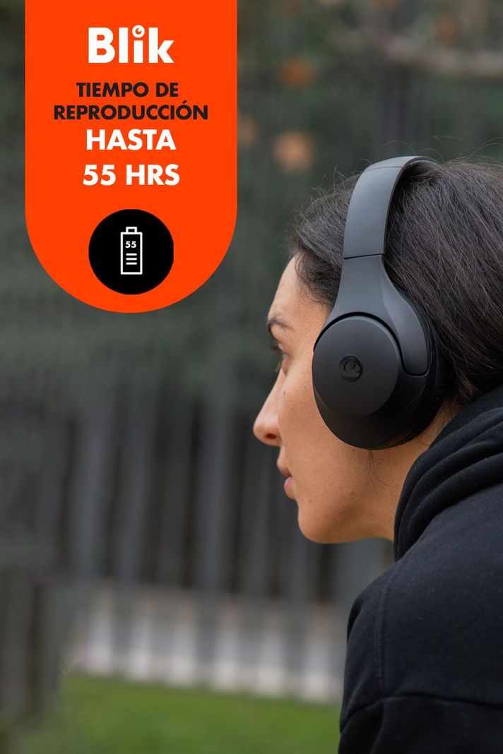 Audífonos Bluetooth Blik Soul600 55 Hrs-1
