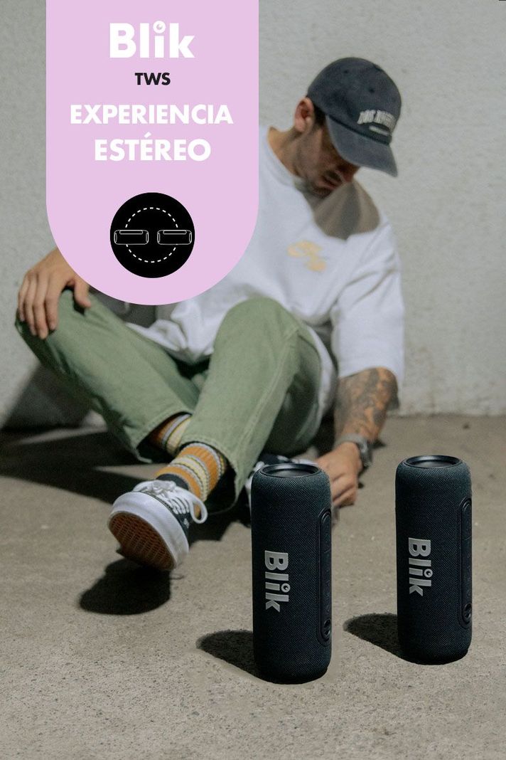 Parlante Portatil Bluetooth BLIK-LIVE-4