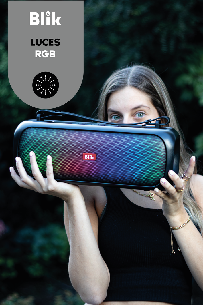 Parlante Bluetooth Portátil Blik Partyboost-4