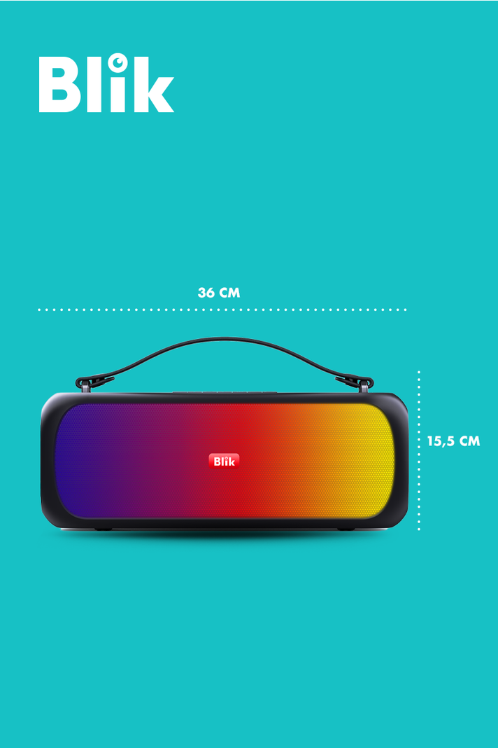 Parlante Bluetooth Portátil Blik Partyboost-7