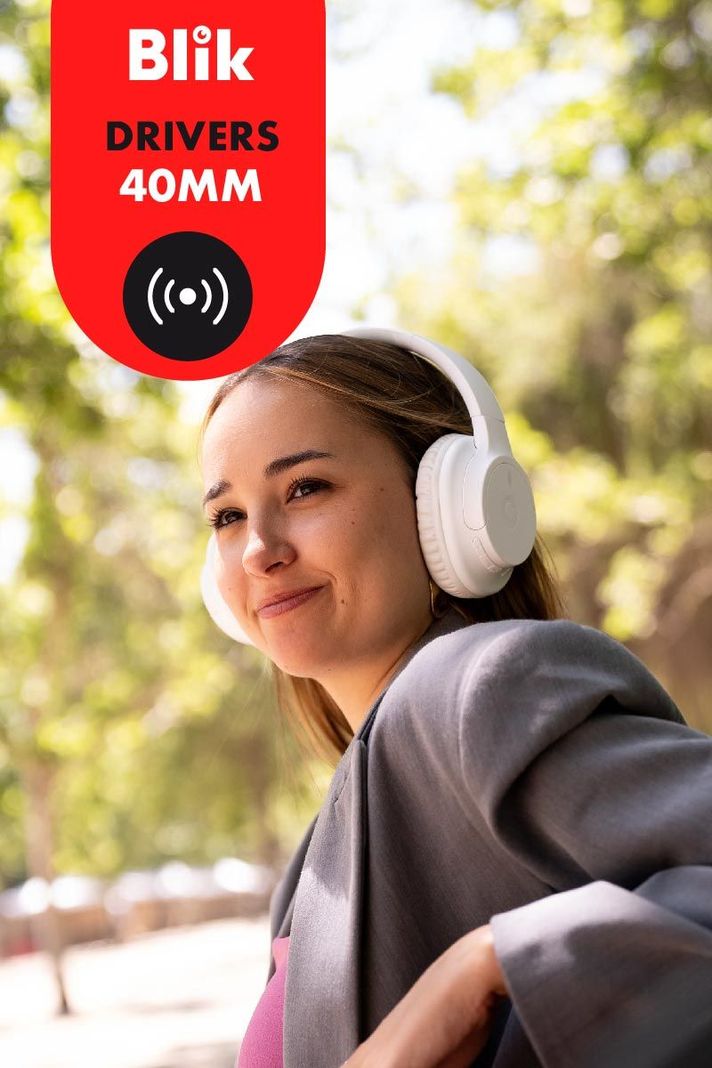 Audífonos Bluetooth Blik Soul250 16 hrs Blanco-2