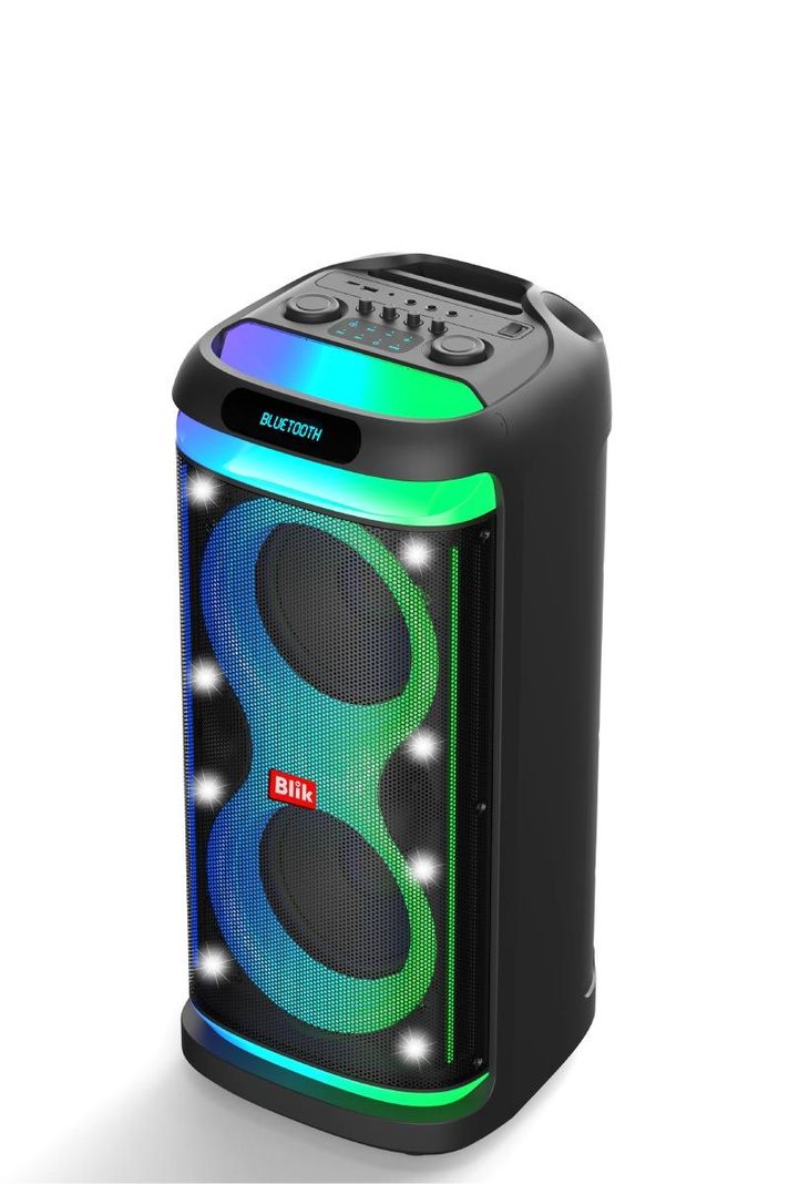 Parlante Bluetooth Karaoke Blik Lightmax8-1