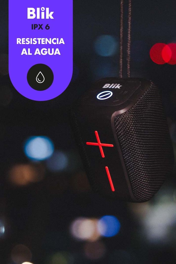 Parlante Bluetooth Blik JOY Negro-4