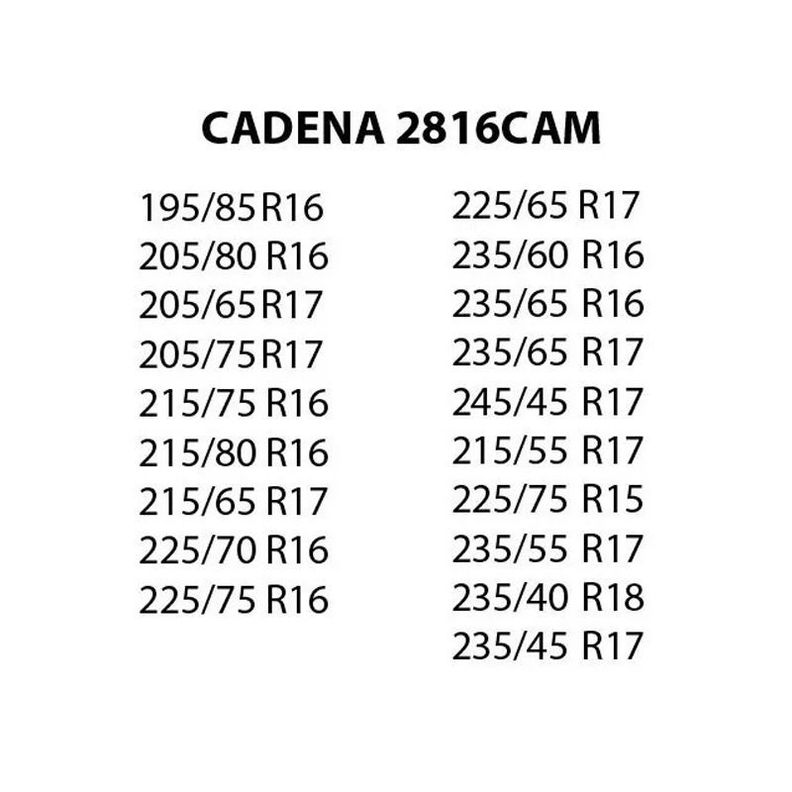 Cadenas para nieve 2816-1