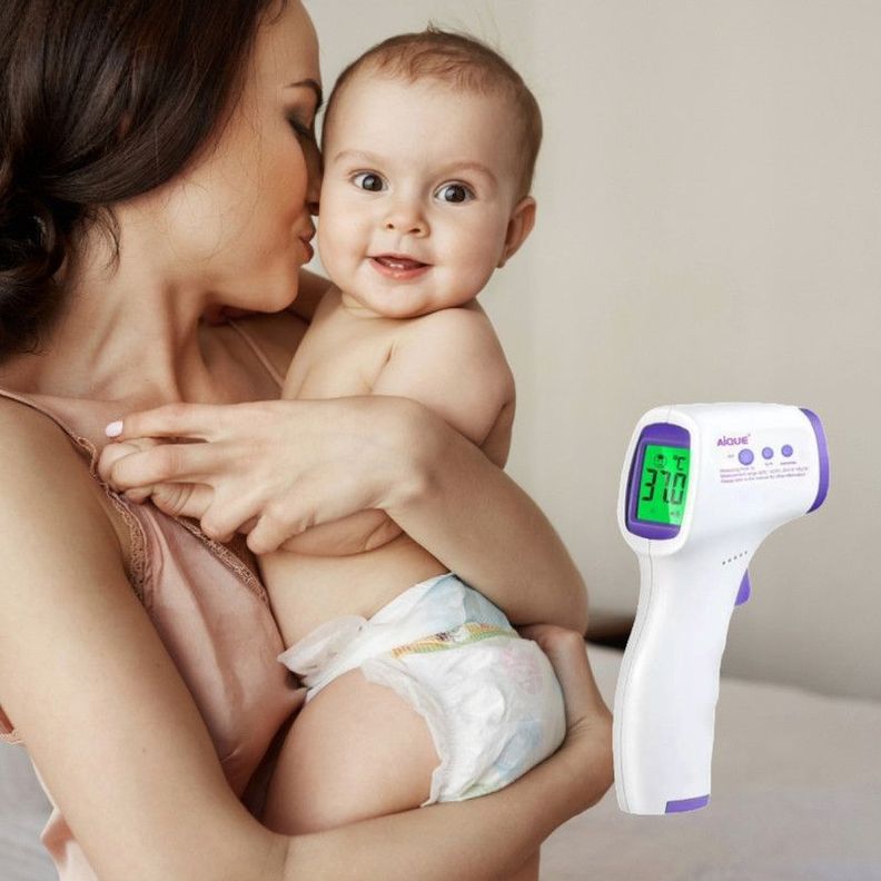 Termometro Digital Bebe Adultos Contacto Lau-5