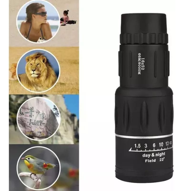 Monocular Hd Compacto Definicion Alcance Profesional Jhn-1