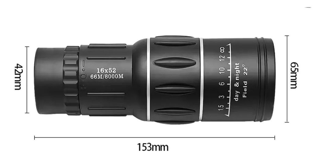 Monocular Hd Compacto Definicion Alcance Profesional Jhn-2