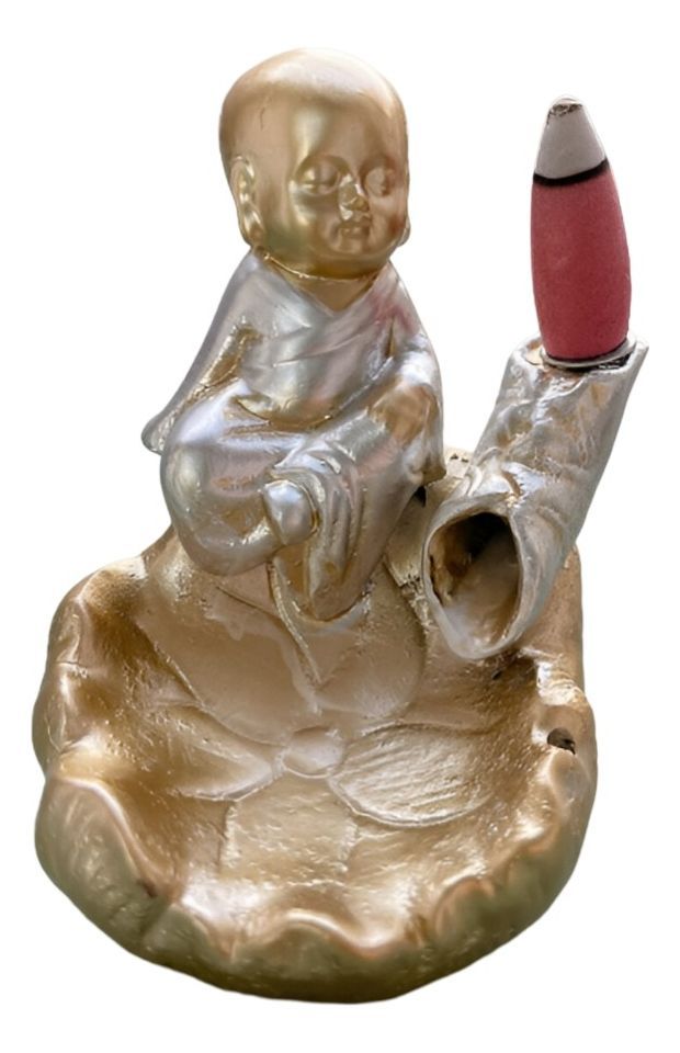 Porta Incienso Quemador Diseño Buda Resina Decorativo Jhn-0