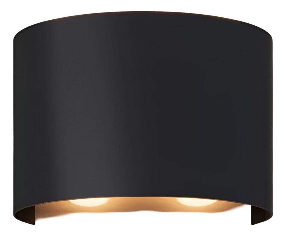Lámpara LED Pared 4w Luces Muro Negro Decorativa Jhn-0
