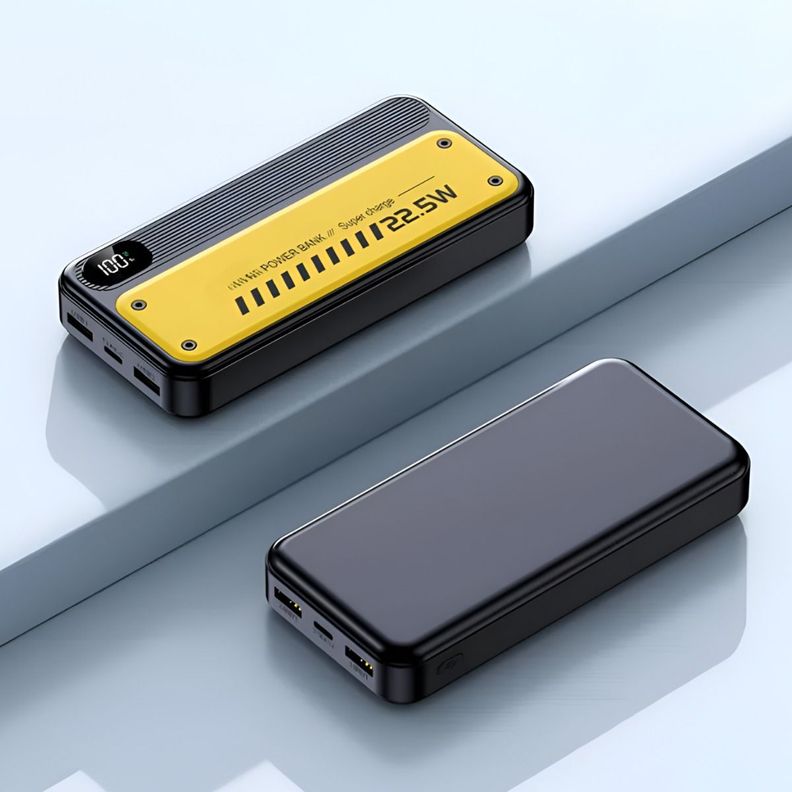 Cargador Inalámbrico Power Bank 12000mAh 22.5W Portátil-9