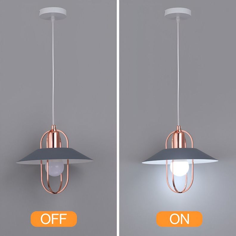 LÁMPARA COLGANTE Estilo Minimalista Moderno Techo Alto-3