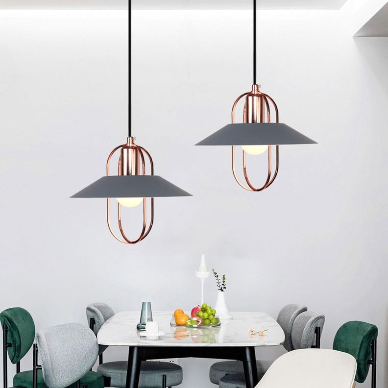 LÁMPARA COLGANTE Estilo Minimalista Moderno Techo Alto-4
