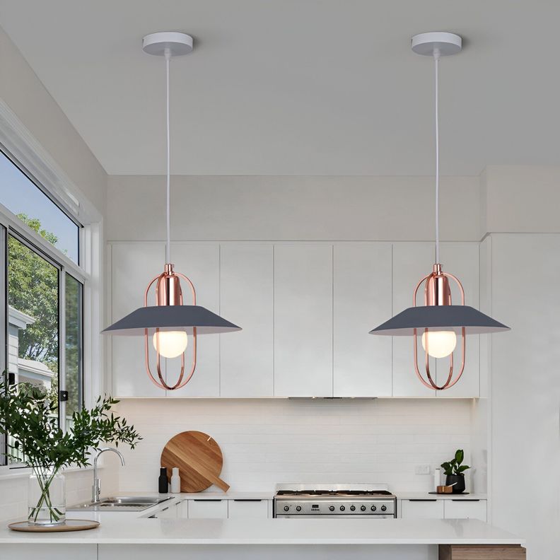 LÁMPARA COLGANTE Estilo Minimalista Moderno Techo Alto-7