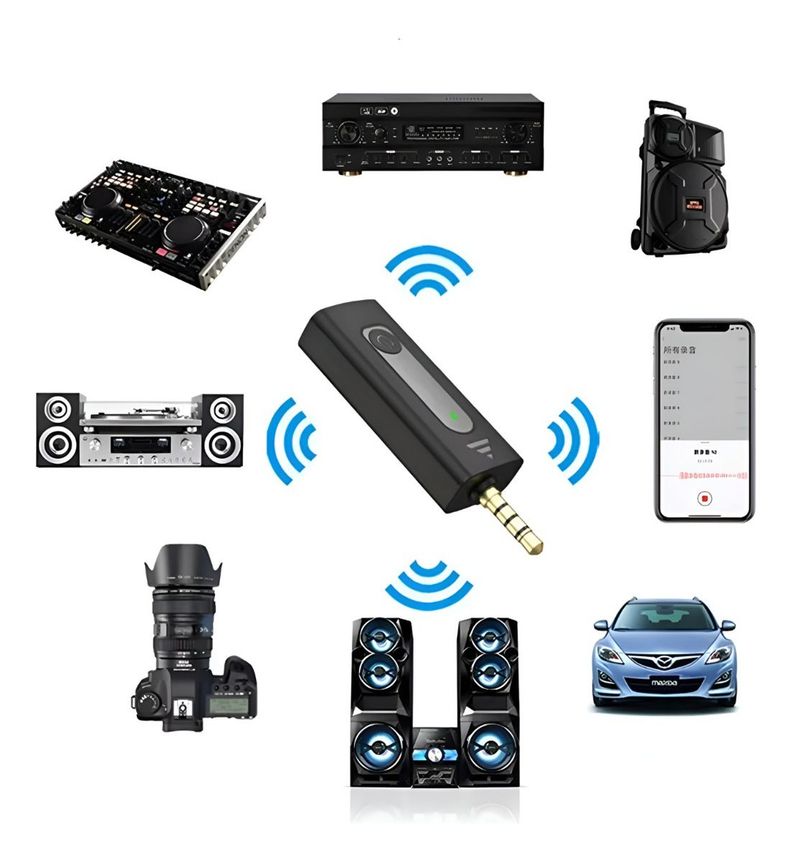 MICRÓFONO INALÁMBRICO Lavalier Balita Conector Jack 3.5-2