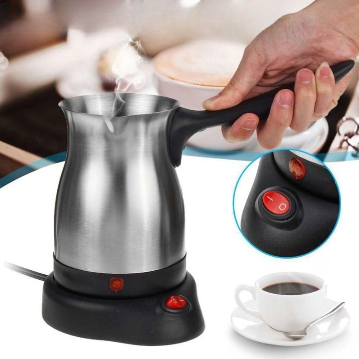 Cafetera Turca Eléctrica 600W Protección Dual Plegable Jhn-1