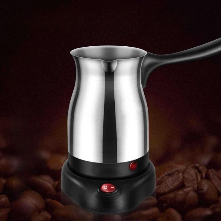 Cafetera Turca Eléctrica 600W Protección Dual Plegable Jhn-2