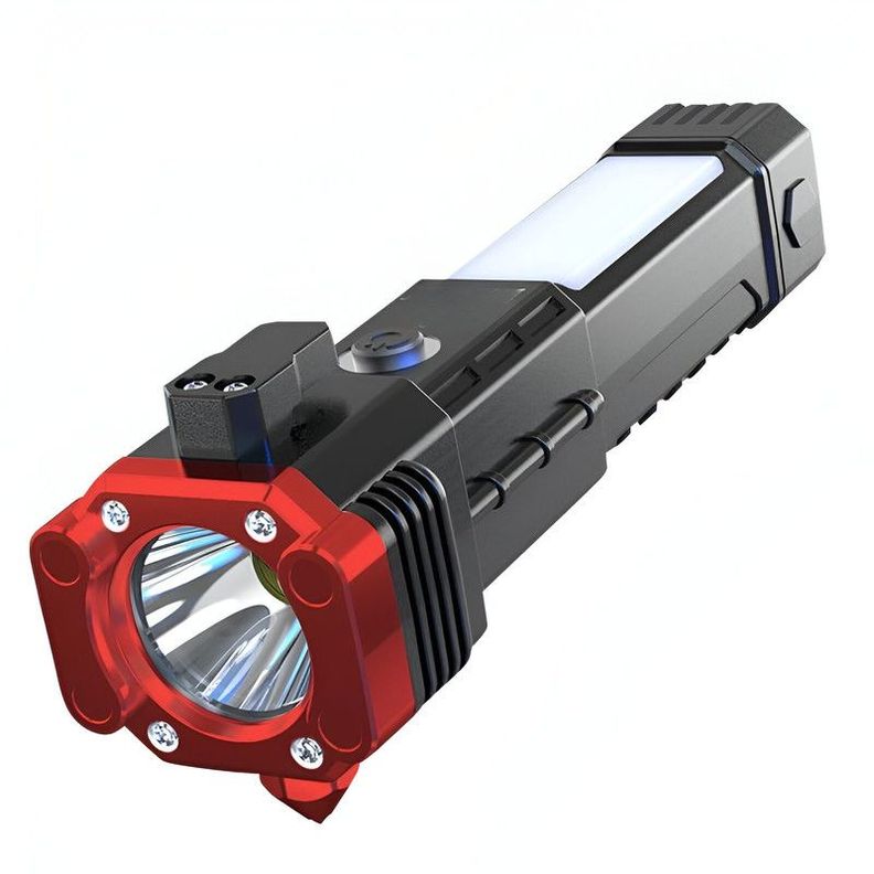 Linterna Led Tactica Recargable Multifuncional Lau-0