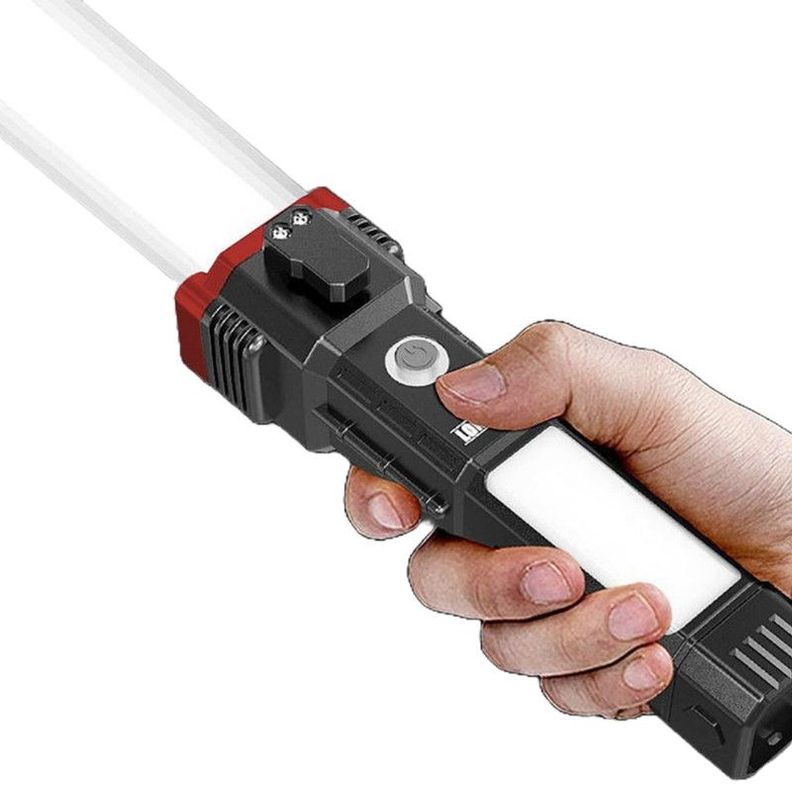 Linterna Led Tactica Recargable Multifuncional Lau-2