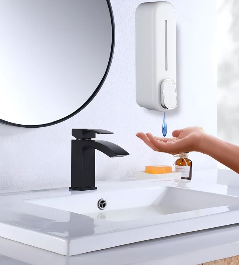Dispensador Jabón Manos Montado Pared ABS Baño Cocina Jhn-4