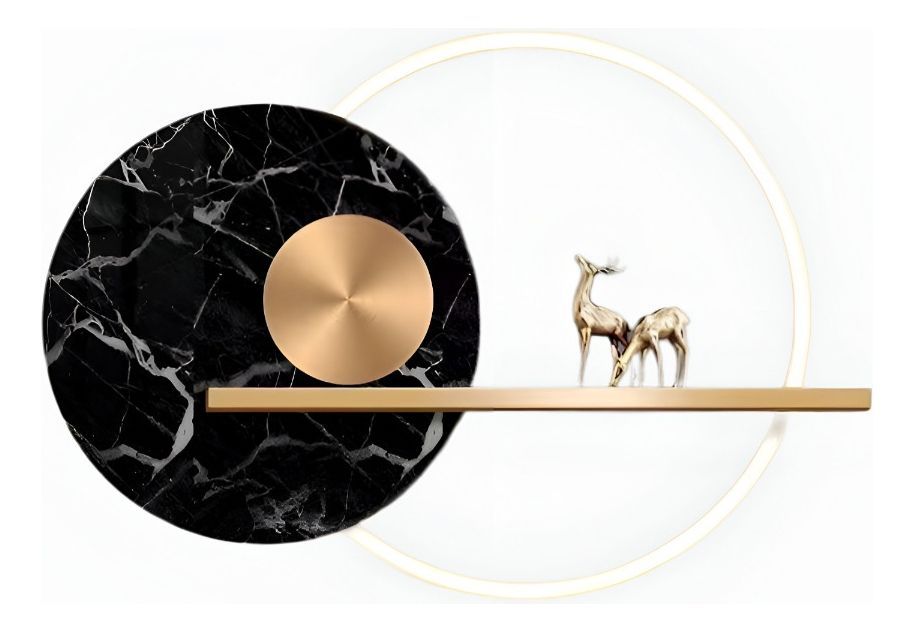 Aplique Pared Creativo Metal 3D LED Decorativo Paisaje Jhn-0