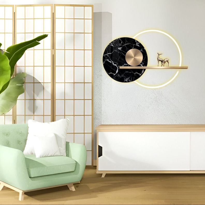 Aplique Pared Creativo Metal 3D LED Decorativo Paisaje Jhn-4