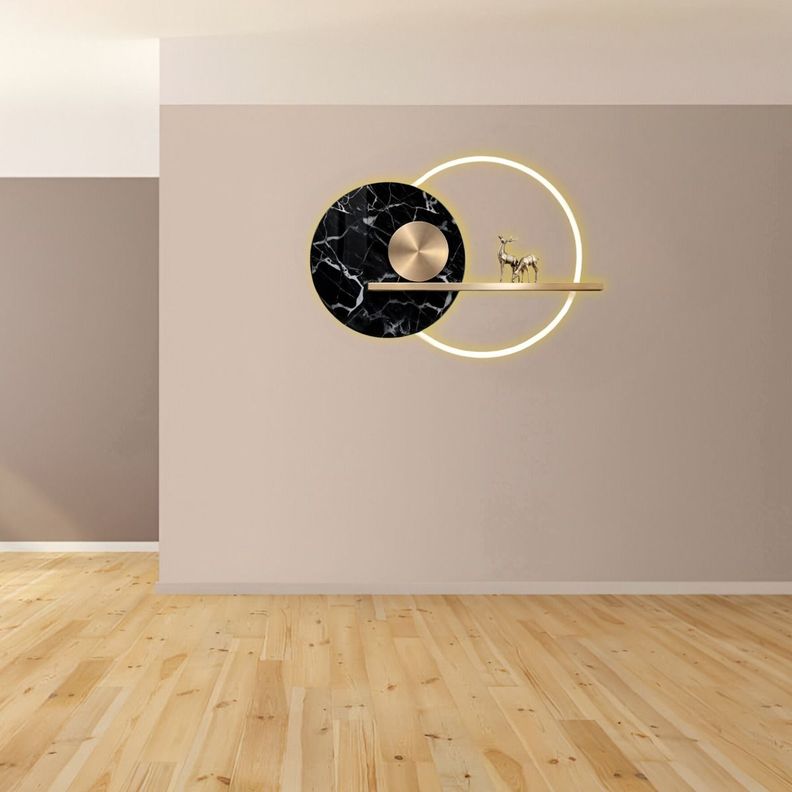 Aplique Pared Creativo Metal 3D LED Decorativo Paisaje Jhn-6