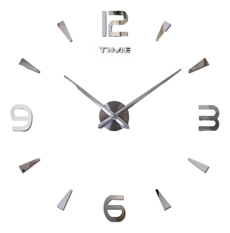 Reloj Pared 3D Acrílico Grande Moderno Decoración Hogar Jhn-0