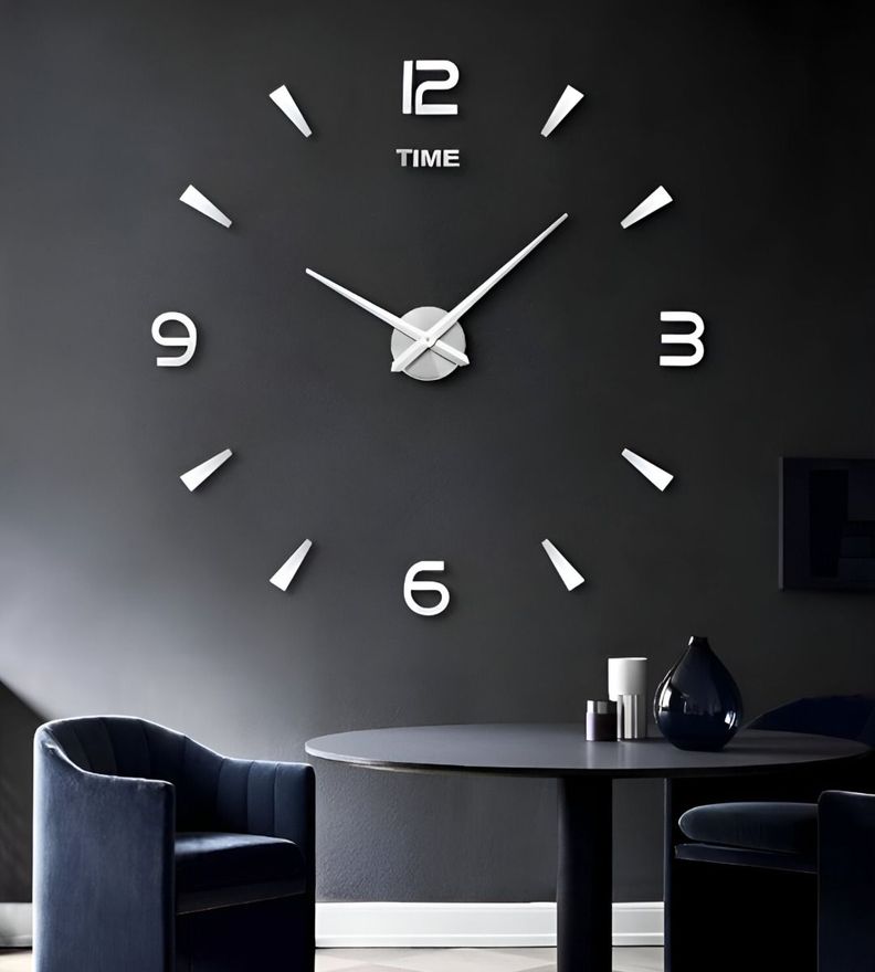 Reloj Pared 3D Acrílico Grande Moderno Decoración Hogar Jhn-2