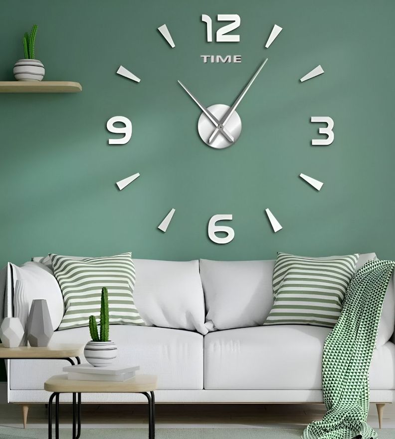 Reloj Pared 3D Acrílico Grande Moderno Decoración Hogar Jhn-9