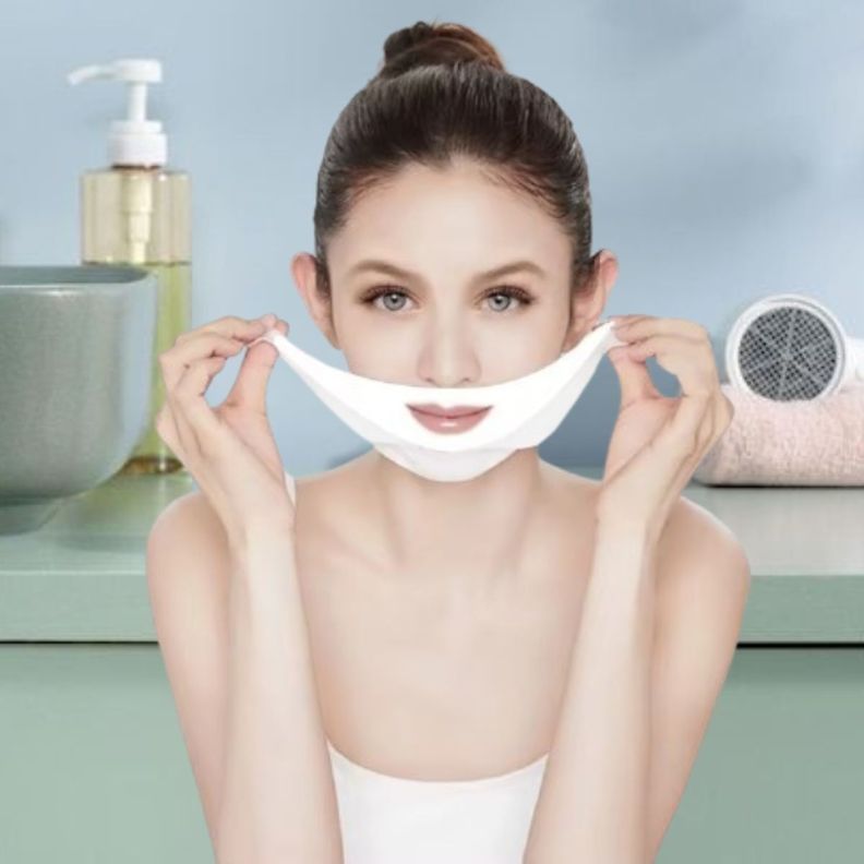 Mascarilla Tensora Reductora Papada Facial 2 Pack Jhn-5