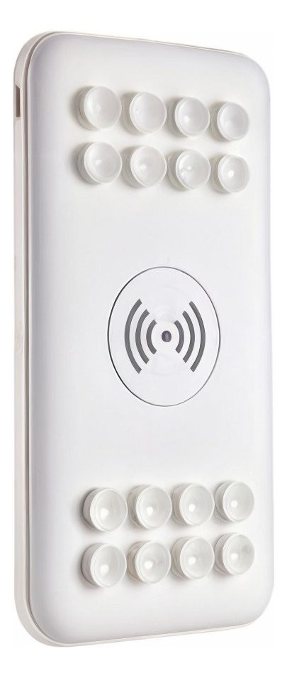 Cargador Inalámbrico Portátil Doble USB Ventosa Silicona-0