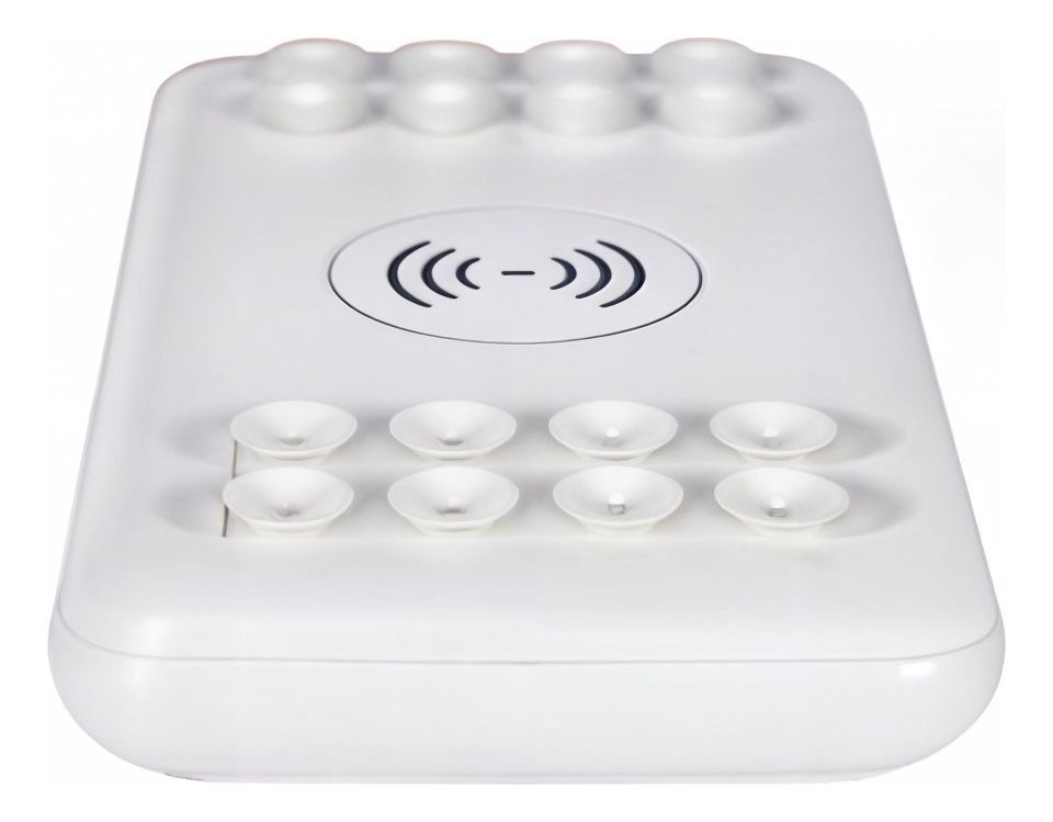 Cargador Inalámbrico Portátil Doble USB Ventosa Silicona-2