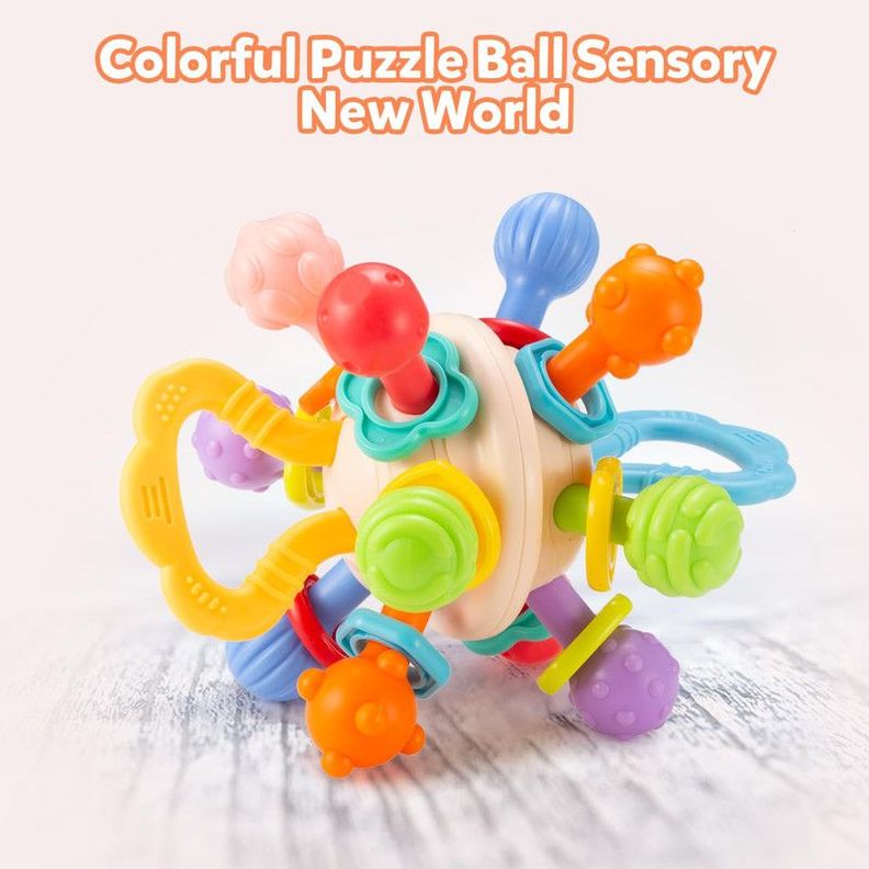 Juguete Denticion Chupete Sensorial Morder Rascaencias Bebes Lau-4