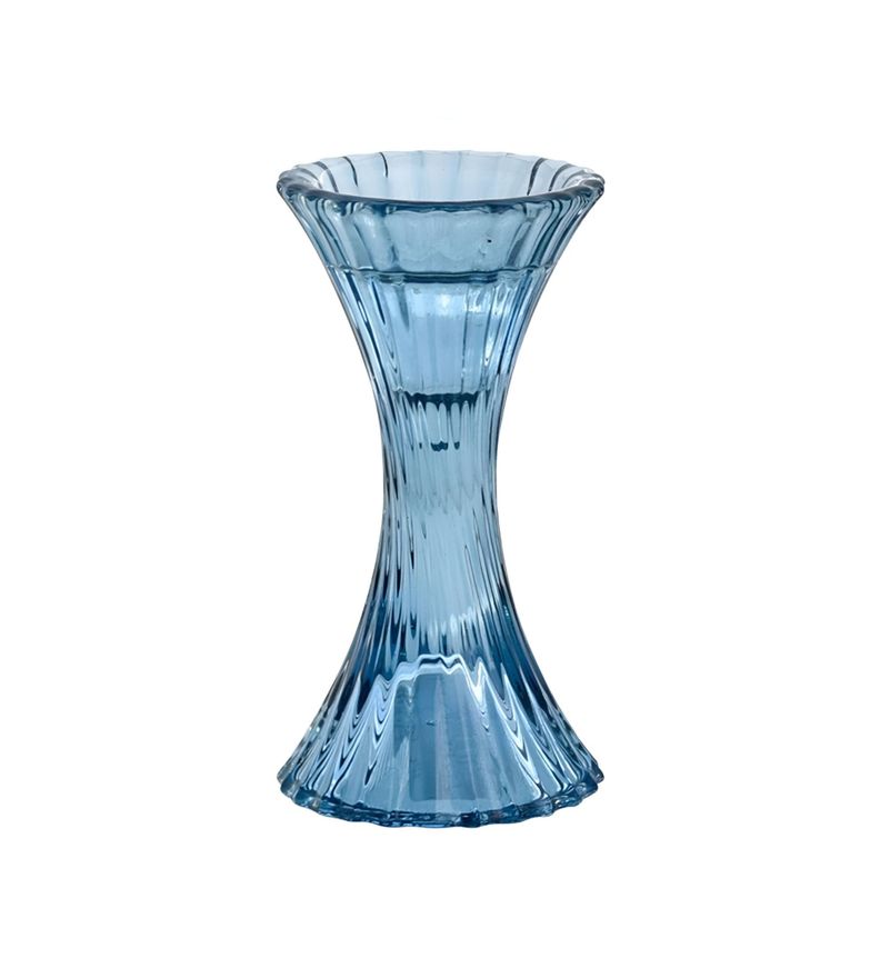 Set 2 Candelabros Portavelas Cristal Vidrio Decoración Jhn-0