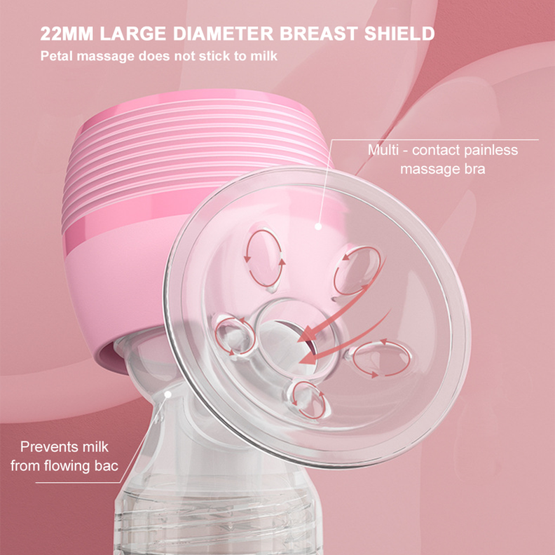 Extractor Leche Portatil Digital Recargable USB Mama Lau-4