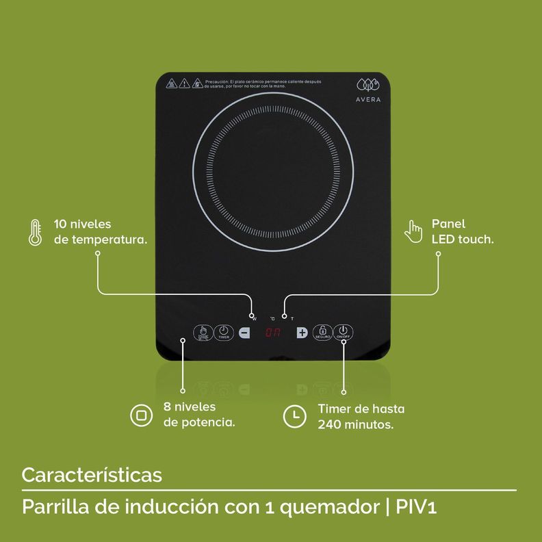 Cocina de Inducción 1 Plato-2