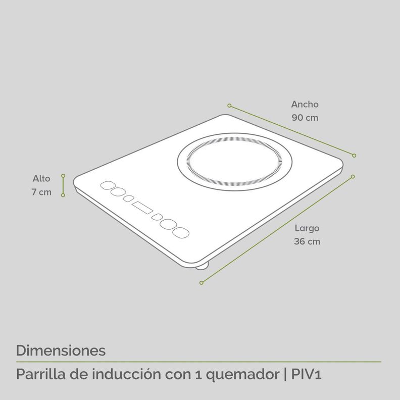 Cocina de Inducción 1 Plato-3