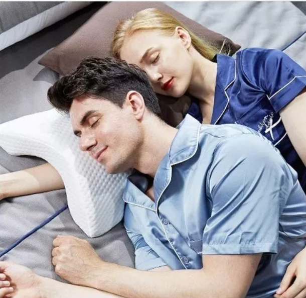 Almohada Memory Brazo Ortopedica Cojin Curvo-4