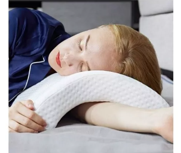 Almohada Memory Brazo Ortopedica Cojin Curvo-5
