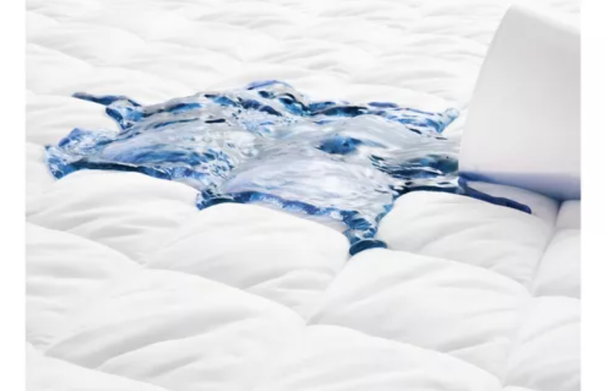 Cubrecolchon. 2 Plazas Acolchado + 2 Fundas Para Almohada 100% Impermeable-1