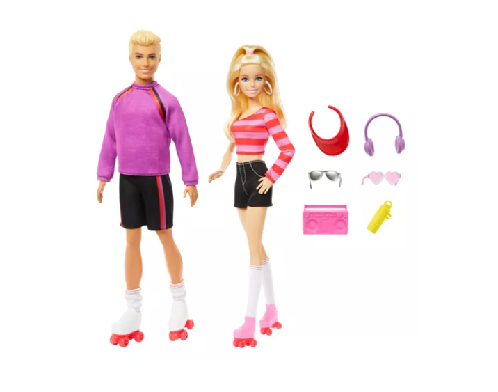 Barbie Y Ken Patines Fashionista-2